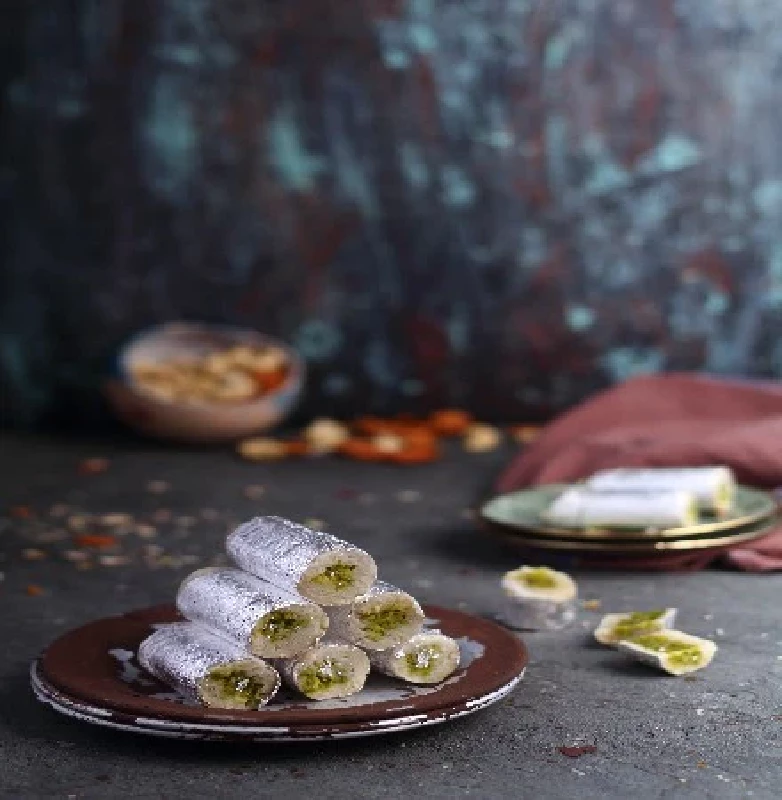 Almond House Badam Pista Roll, 250 g-1.webp